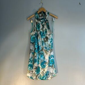 EUC flower pattern Nuna Lie sleeveless dress size large